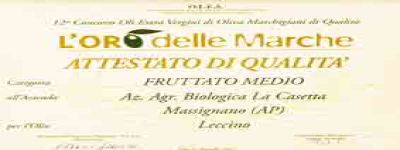 L'olio 2011/2012 de La Casetta