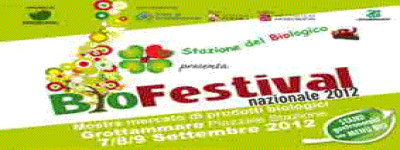 Bio Festival Nazionale 2013 la stazione del bio
