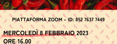 Seminario online sul peperoncino piccante 2023