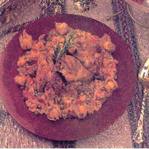 Arroz di pollo con riso e piselli - Costa Rica