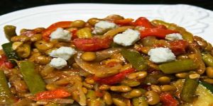 Stufato di fagioli Tepary e verdure