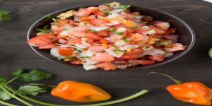 Insalata piccante naso di cane