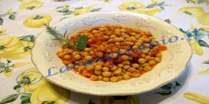 Ceci in umido vegetariani