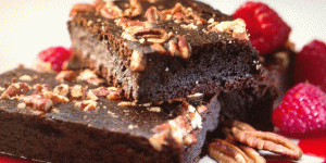 Brownies con fagioli Tepary - ricetta