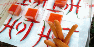 Aperitivo piccante al gazpacho di Michéle