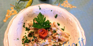 Pasta salmone e ricotta piccante all' Hot lemon