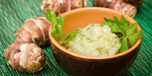 Crema spalmabile di topinambur