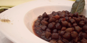 Zuppa di ceci neri ricetta della Murgia Carsica