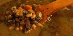 Zuppa Papago con fagioli Tepary